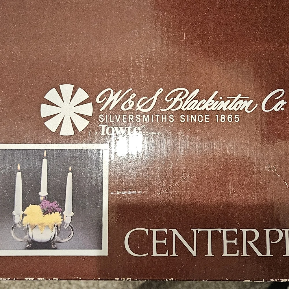 W&S Blackunton Co. Silversmith Centerpiece